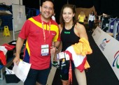 Nuria Marqués se cuelga la medalla de plata en Glasgow