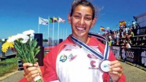 La mallorquina Alicia Heredia ha sido plata en . Fuente: Rfep.