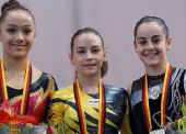 Néstor Abad y Ana Pérez, campeones en gimnasia artística