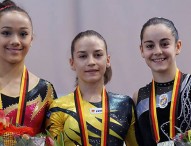 Néstor Abad y Ana Pérez, campeones en gimnasia artística