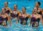 5ª plaza para el equipo español de natación sincronizada