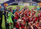 La selección femenina de fútbol sub 17, campeona de Europa