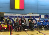 Javier Martínez, Wafid Boucherit y Amal Tsouli, subcampeones de Europa