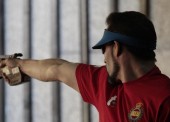 Jorge Llames, pistola de bronce