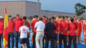 España sub18 hockey hierba. Fuente: rfeh.es