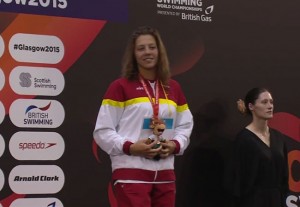 Nuria Marquéz. bronce en 