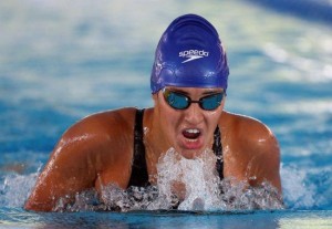 Michelle Alonso durante la serie de los 200 metros estilos en el Mundial de Montreal, Canadá. Fuente: paralimpicos.es