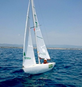 Antonio Maestre, el vencedor de la regata. 