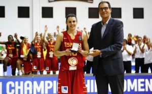 Lorena Romero, elegida MVP del Europeo