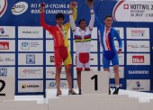 Oro para el tándem Avila-Font en el mundial de ciclismo adaptado