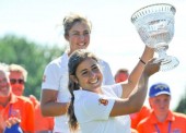 Ana Peláez, campeona del Annika Invitational de golf 