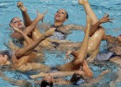 5ª plaza para el combo español de natación sincronizada en Kazán