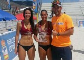 Martín-Bisbe, campeonas de España sub19 de voley playa