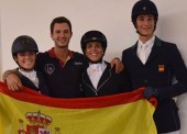 Miguel Vázquez, Beatriz Robert y Marta Galán, subcampeones de la Copa Universitaria