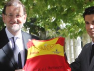 Rajoy recibe al marchador Miguel Ángel López