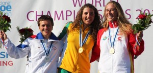 Nuria Villarrubla se ha colgado el bronce en C-1. Fuente: Rfep. 