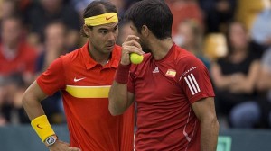 Rafa Nadal y Fernando Verdasco. Fuente: Rfet.