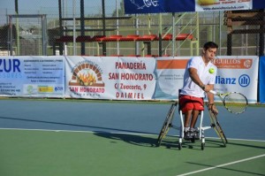 Roberto Chamizo, el ganador del torneo. Fuente: La Comarca de Puertollano. 