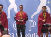 Josue Brachi, 2 oros y 1 plata en el europeo sub-23