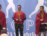 Josue Brachi, 2 oros y 1 plata en el europeo sub-23
