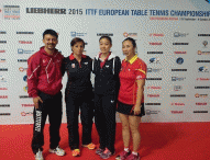Yanfei luchará por el oro europeo en dobles 