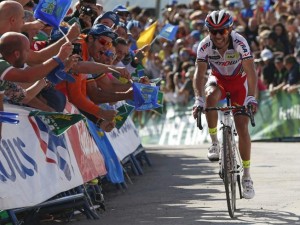 Joaquim Rodríguez es baja en Lombardía. Fuente: EFE.