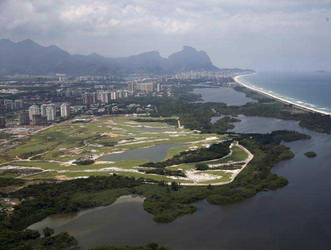 El campo de golf de Río de Janeiro. Fuente: MARCELO SAYÃO/EFE
