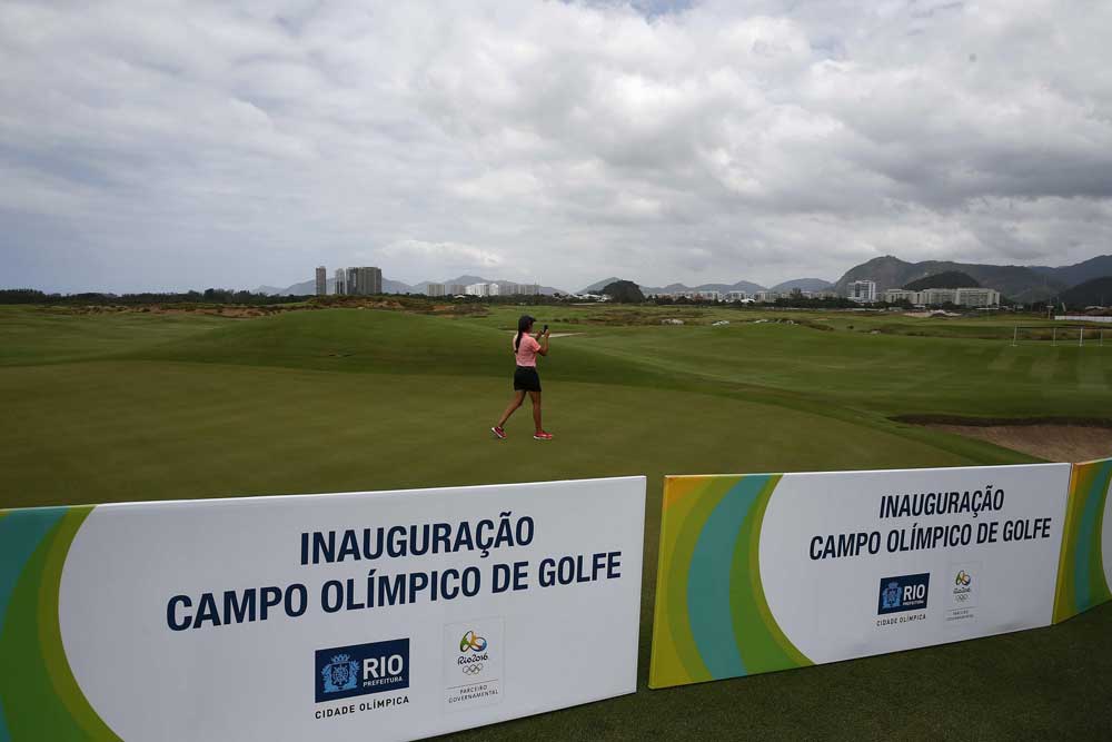 El campo de golf de Río de Janeiro. Fuente: MARCELO SAYÃO/EFE
