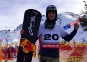 Lucas Eguibar, 5º en la copa del mundo de Montafon