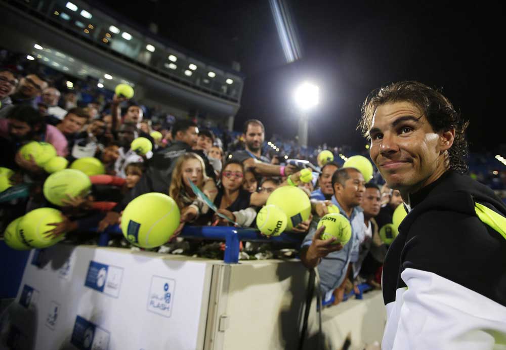 Rafa Nadal. Fuente:  EFE/Ali Haider