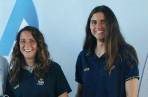 María Caba y Carla Díaz. Fuente: Real Club Náutico Gran Canaria