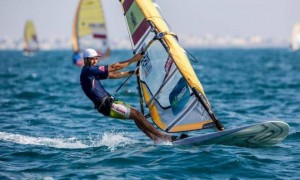 El windsurfista Iván Pastor. Fuente: RFEV