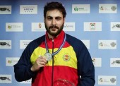 Pablo Carrera, subcampeón de Europa en pistola 10 metros