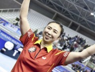 Yanfei Shen manda en el tenis de mesa de Europa
