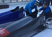 Israel Blanco, con ilusión en su primer Mundial de parabobsleigh