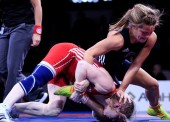 Eugenia Bustabad finaliza en 5ª posición en el Europeo de lucha