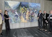 La pintura y el deporte unidos en el COE