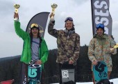 Podio español en la Copa de Europa de snowboard