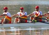 4 barcos en la Final A de la I Copa de Remo