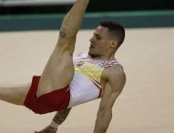 Néstor Abad logra el bronce en suelo en el Preolímpico