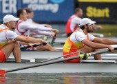 Botín de 9 medallas para el equipo español de remo en Italia