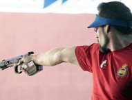 Jorge Llames, 5º en pistola velocidad 25 metros