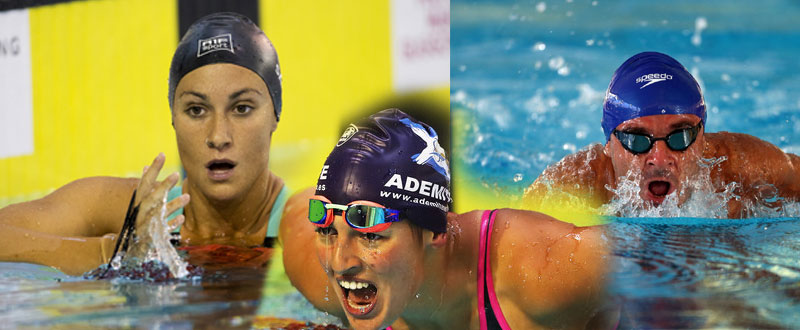 Sarai Gascón, Michelle Alonso y Ricardo Ten han logrado el oro en la 4ª jornada del Europeo. Fuente: AD