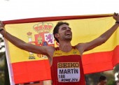 Álvaro Martín, bronce en 20 km en el mundial