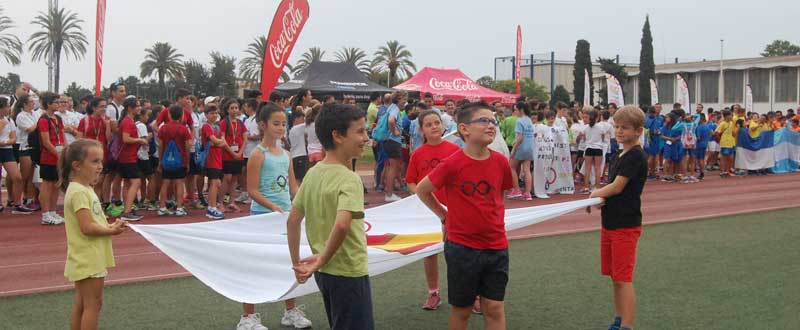 La vela ondea en Málaga e inaugura la II Olimpiada Escolar