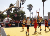 Trato desigual a las chicas en el 3x3 de la Feb en Málaga