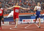 Bruno Hortelano y Óscar Husillos, a las finales de 200 y 400 metros