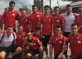 La selección de España de fútbol 7 ya está en Dinamarca 