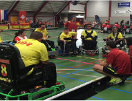 Finaliza el primer europeo de Powerchair Hockey para España