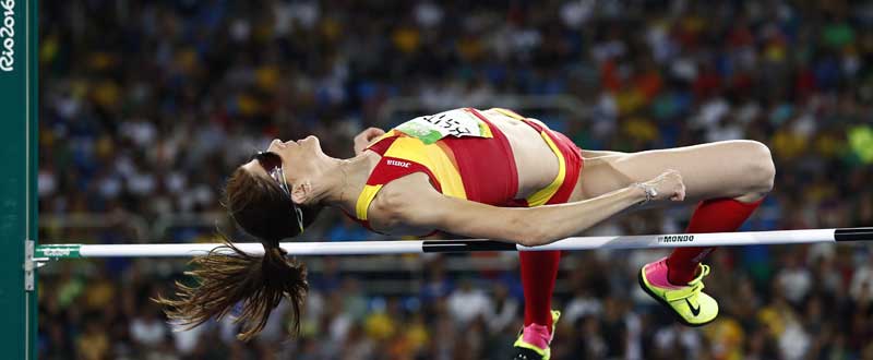 Ruth Beitia. Fuente: EFE